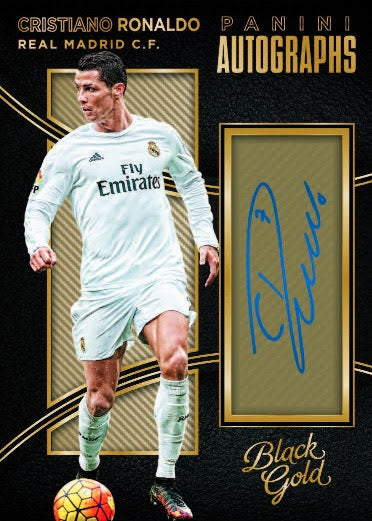 2016/17 Panini Soccer Black Gold Hobby Box