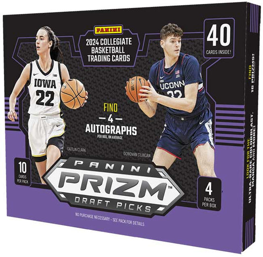 2024-25 Panini Prizm Draft Picks Collegiate Basketball Hobby Box