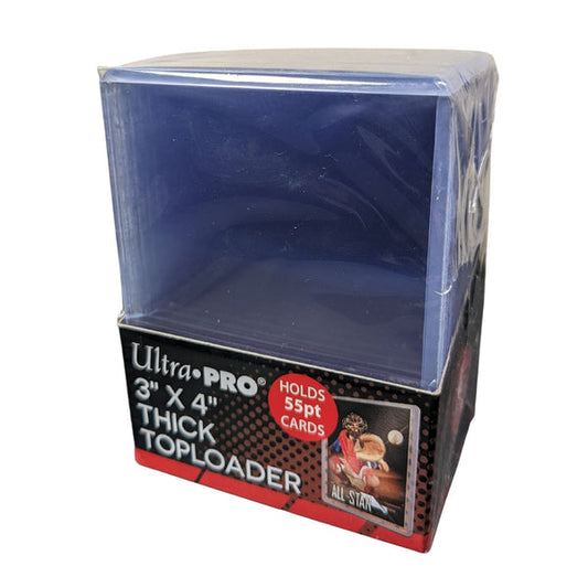 55pt Ultra Pro Toploaders Thick 3x4 Inch 25 Pack