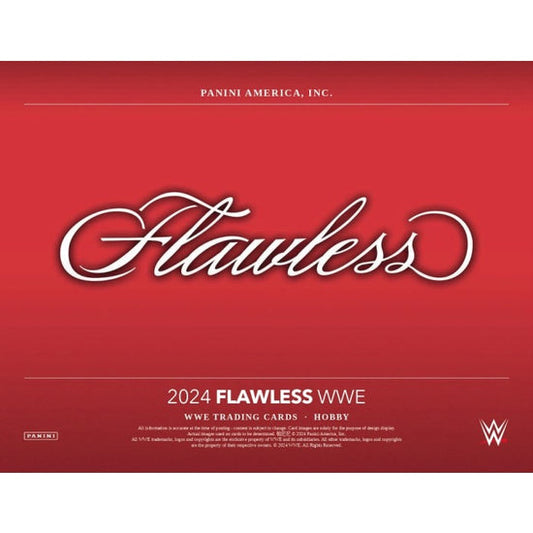 2024 Panini Flawless WWE Wrestling Hobby Box