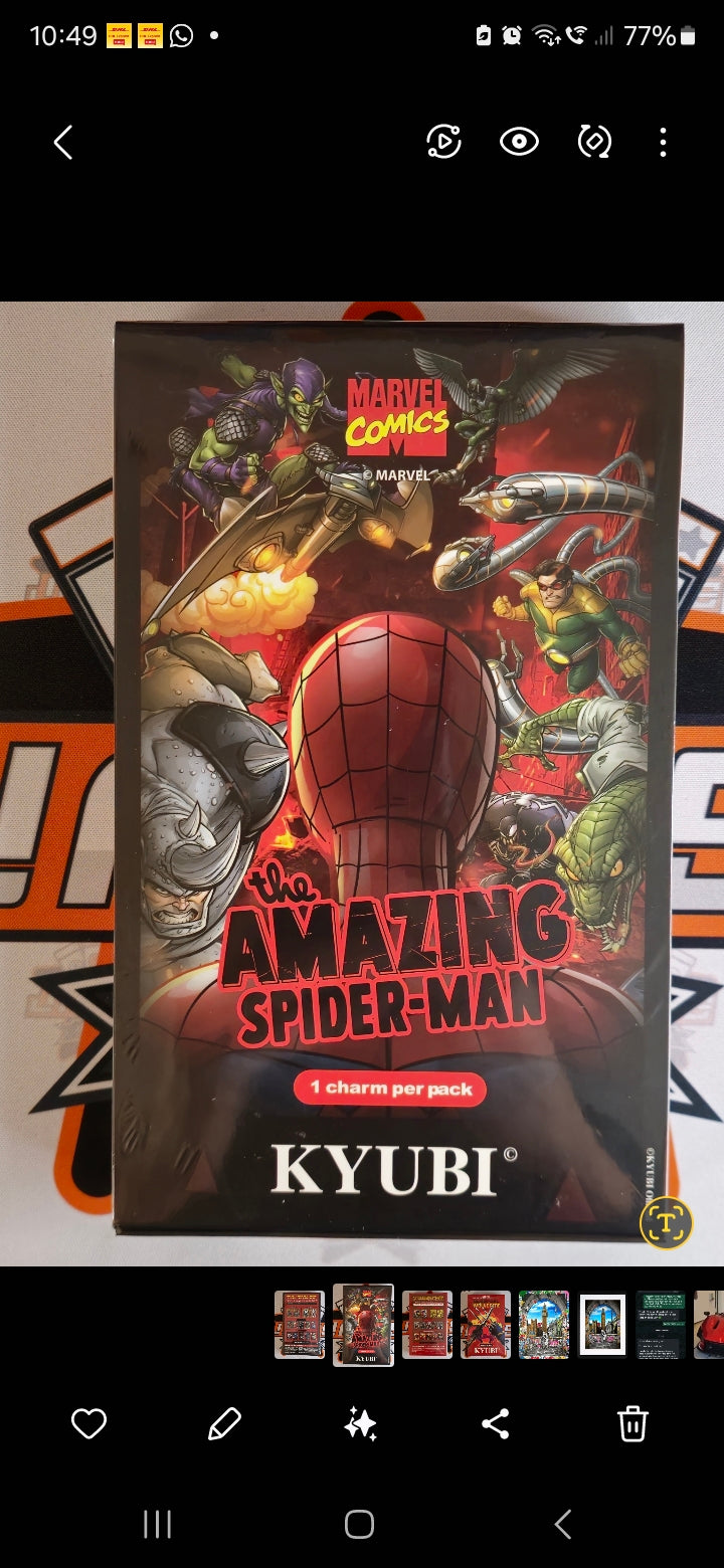 KYUBI Spider-man Mystery Charm Case (1 Blind box)