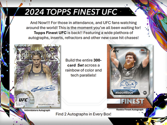 DUE 24TH JAN - 2024 TOPPS UFC FINEST HOBBY