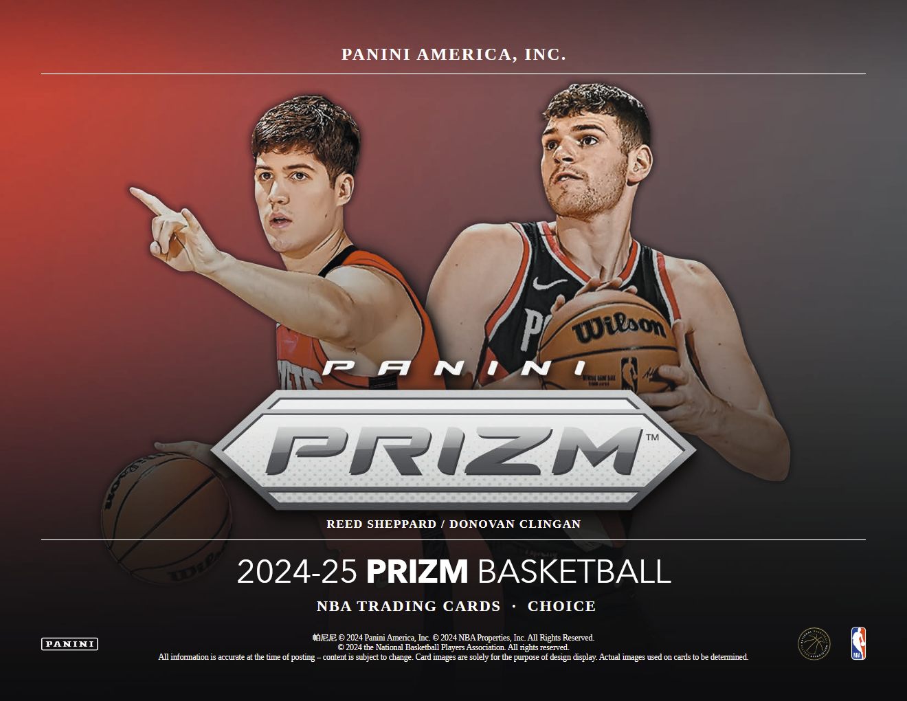 2024-25 PANINI PRIZM CHOICE NBA BASKETBALL (7th Feb Release)